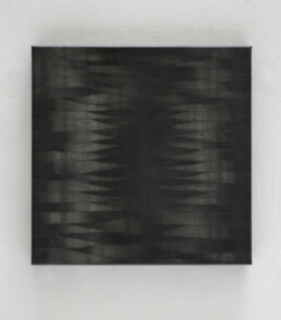 RADIOGRAF&Iacute;A DE UN CUERPO 40&times;40 cm Imagen trasferida a papel, rsagado a mano, encolado s/lienzo y acr&iacute;lico. 2006