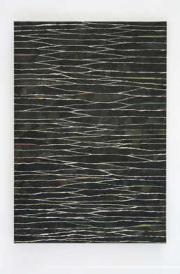 SOBRE GORDON MATTA-CLARCK 100&times;69 cm Acrilico s/papel serigrafiado, rasgado a mano y encolado s/lienzo 2006